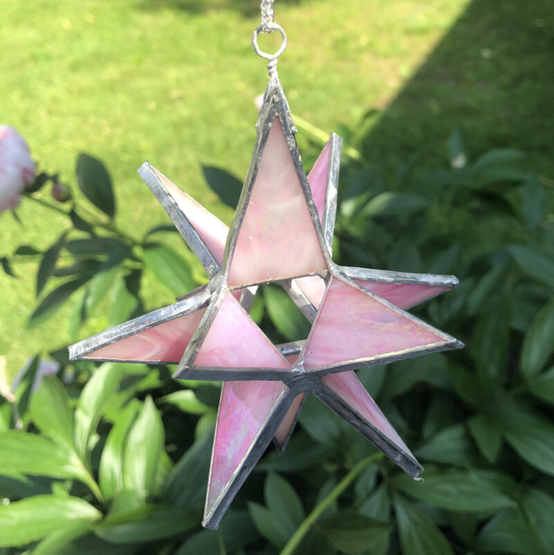 Sarah Evans Glass Art Stained Glass Star