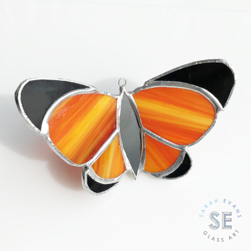 Stained Glass Monarch Butterfly